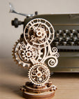 RJ Legend Steampunk Clock Wooden Fidgets Set, Mini 3D Puzzle, DIY Kit, Fidget Toy Kit, Kids and Adults, Self-Assemble Set
