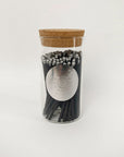 RJ Legend 2 Inch Small Safety Matches, Home Decor, Glass Jar, Match Striker, Decorative Matches