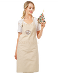 Cozyville Apron, Heavy Duty Cotton Chef Apron - Halloween Characters