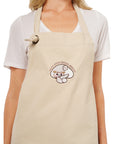 Cozyville Apron Set, Assort of 2, 100% Cotton Chef Apron, Adjustable Strap
