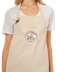Cozyville Apron, Heavy Duty Cotton Chef Apron - Halloween Characters