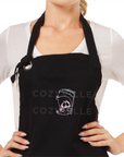 Cozyville Apron, Heavy Duty Cotton Chef Apron - Halloween Characters