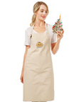 Cozyville Apron, Heavy Duty Cotton Chef Apron - Halloween Characters