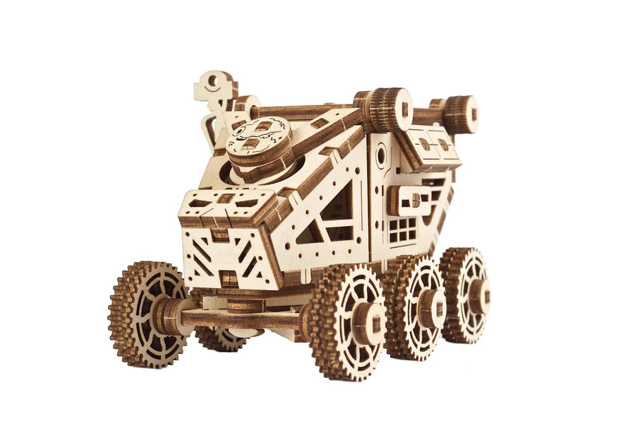 RJ Legend Mars Buggy Wooden Puzzle, STEM Toy, 3D Puzzle, STEM Space Toy, Mechanical, DIY Kit, Kids and Adults, Self-Assemble Craft Kit