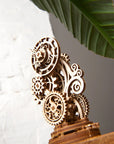 RJ Legend Steampunk Clock Wooden Fidgets Set, Mini 3D Puzzle, DIY Kit, Fidget Toy Kit, Kids and Adults, Self-Assemble Set