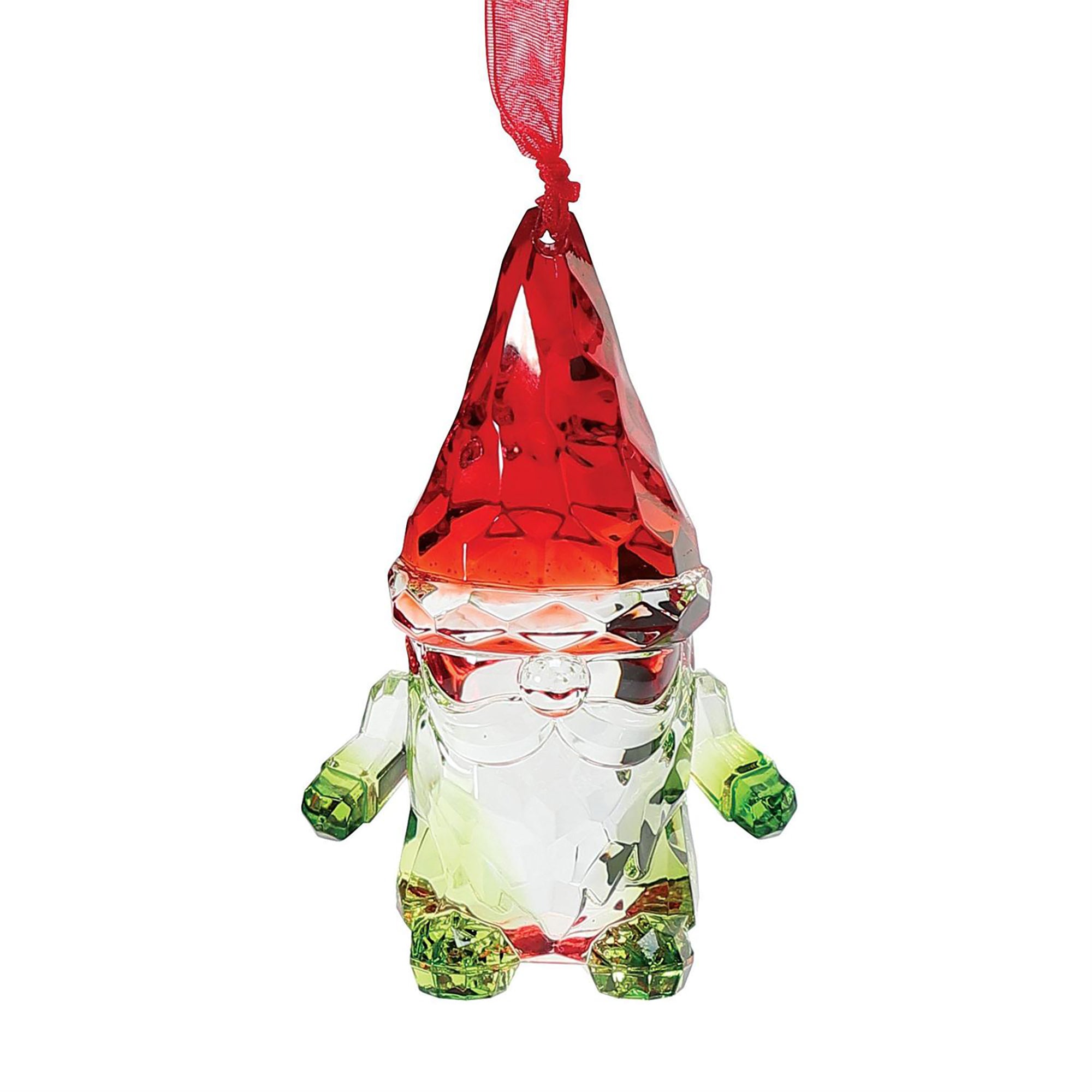 RJ Legend Christmas Gnome Ornaments, Acrylic, Tree Decor