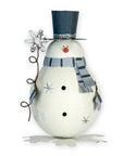 RJ Legend Frosty Snowman Ornament, Small Holiday Decoration, Christmas Ornaments Craft, Hanging Winter Decorations