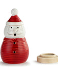 RJ Legend Snow Day Santa Ceramic Smoker, Home Decor, Christmas Decorations, Incense Holder, Ceramic Aromatherapy Diffuser