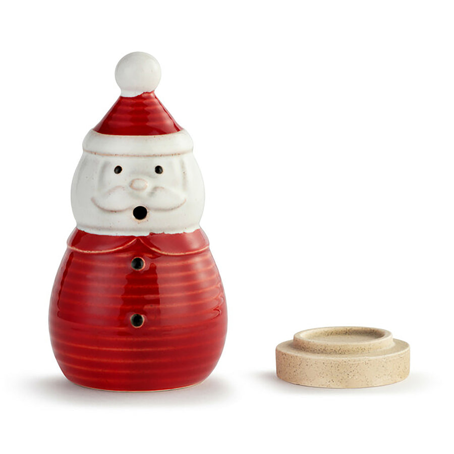 RJ Legend Snow Day Santa Ceramic Smoker, Home Decor, Christmas Decorations, Incense Holder, Ceramic Aromatherapy Diffuser