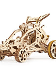 RJ Legend Mini Buggy Wooden Fidgets Set, 3D Puzzle Toy, DIY Kit, Model Car Kits, Kids and Adults, Self-Assemble Car Set