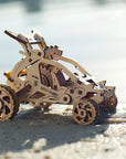 RJ Legend Mini Buggy Wooden Fidgets Set, 3D Puzzle Toy, DIY Kit, Model Car Kits, Kids and Adults, Self-Assemble Car Set