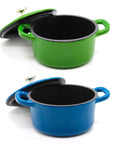 RJ Legend Mini Cast Iron Pot, Round Cocotte, 5.5-Inch