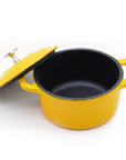 RJ Legend Mini Cast Iron Pot, Round Cocotte, 5.5-Inch