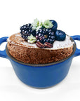 RJ Legend Mini Cast Iron Pot, Round Cocotte, 5.5-Inch