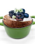 RJ Legend Mini Cast Iron Pot, Round Cocotte, 5.5-Inch