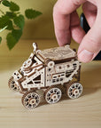 RJ Legend Mars Buggy Wooden Puzzle, STEM Toy, 3D Puzzle, STEM Space Toy, Mechanical, DIY Kit, Kids and Adults, Self-Assemble Craft Kit