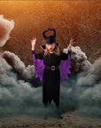 RJ Legend Evil Witch Cosplay - Halloween Devil Horns Costume - Fun Cosplay Devil Costume for Kids