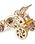 RJ Legend Mini Buggy Wooden Fidgets Set, 3D Puzzle Toy, DIY Kit, Model Car Kits, Kids and Adults, Self-Assemble Car Set