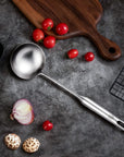 RJ Legend 304 Stainless Steel Soup Ladle - 13.7 Inches