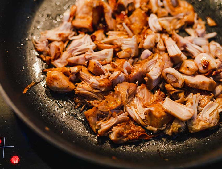 Sizzling Success: Plant-Based Carnitas with RJ Legend Cookware