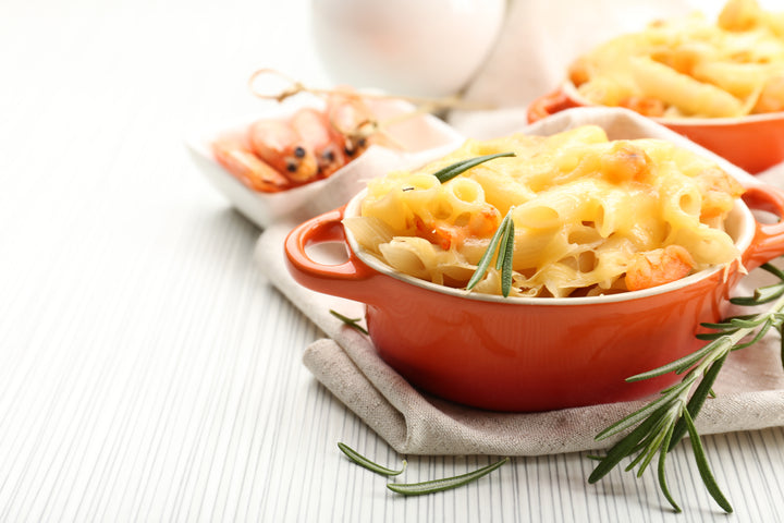 Baked Macaroni and Cheese in RJ Legend Mini Dutch Oven Pots
