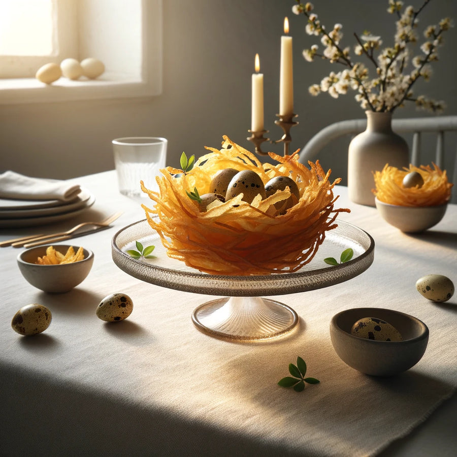 Make Your Easter Meal Special with Fried Potato Baskets