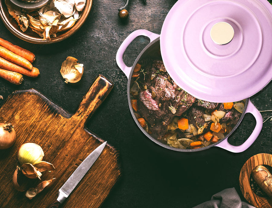 Savor the Flavor: Why Cooking BBQ Beef Brisket in the RJ Legend 1.9 Quart Dutch Iron Pot is a Game-Changer