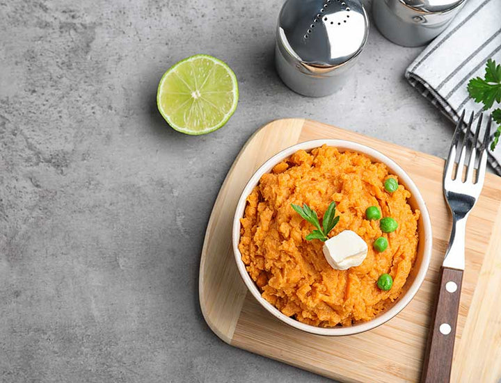 Sweet Potato Casserole made Low Carb and In a Mini Dutch Oven Pot!