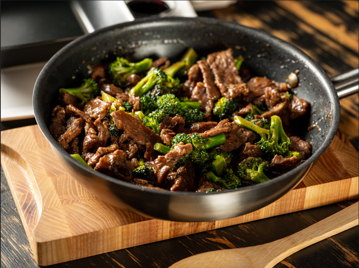 Sizzling Delight: Spicy Beef and Broccoli in a Dutch Oven