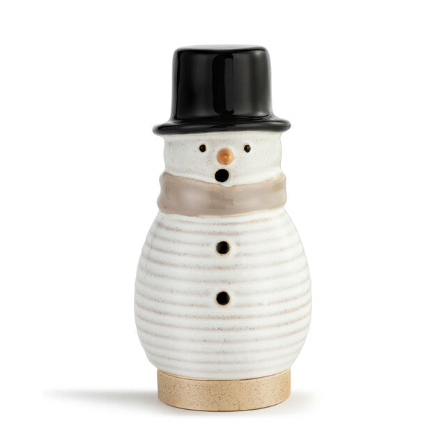 RJ Legend Snow Day Snowman Ceramic Smoker, Home Decor, Christmas Decorations, Incense Holder, Ceramic Aromatherapy Diffuser