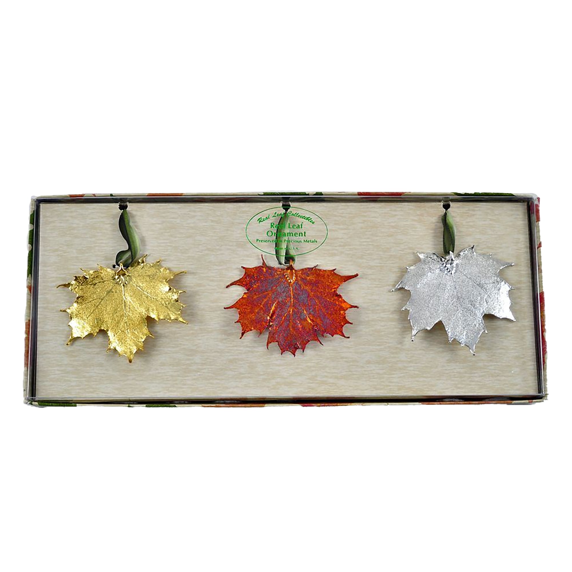 RJ Legend Sugar Maple Ornaments, Small Leaf Fall Decorations, Christmas Ornaments, Fall Decor