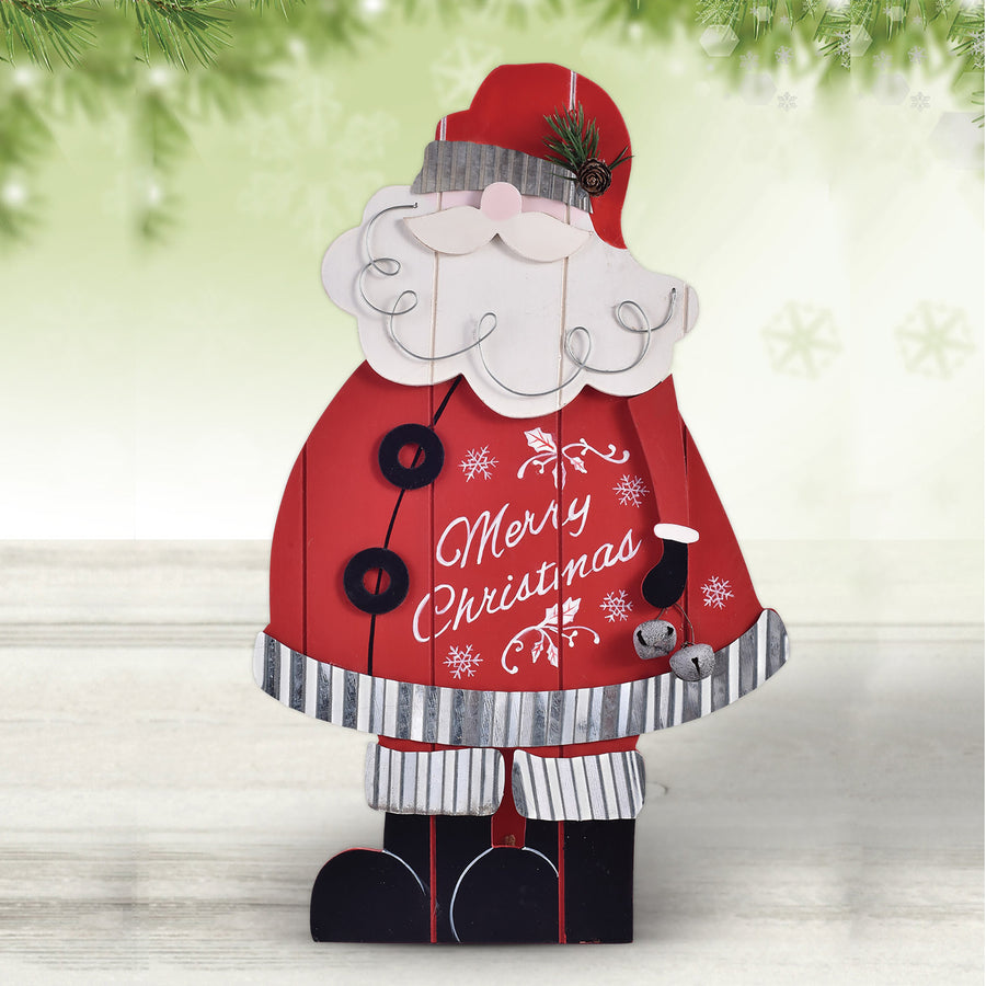 RJ Legend Santa Tabletop, Home Holiday Decoration, Christmas Ornaments Craft, Seasonal Winter Decorations