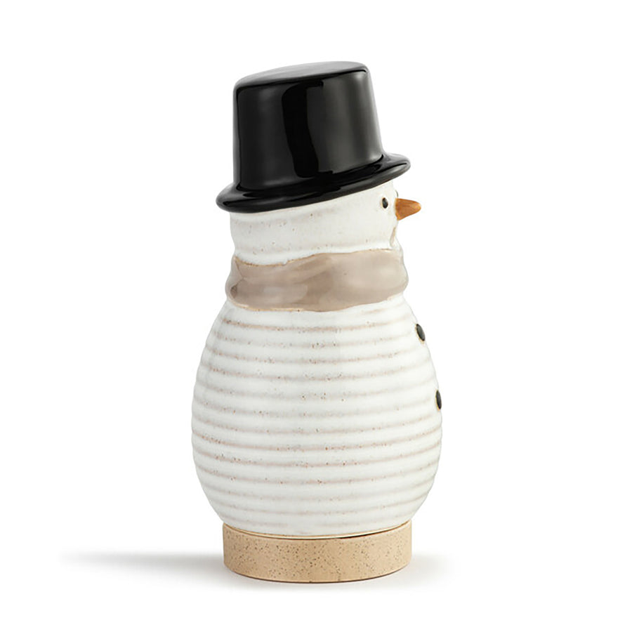 RJ Legend Snow Day Snowman Ceramic Smoker, Home Decor, Christmas Decorations, Incense Holder, Ceramic Aromatherapy Diffuser