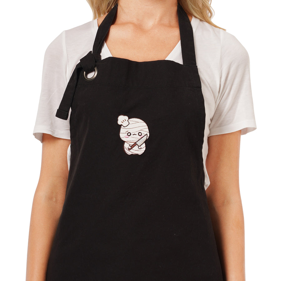 Cozyville Apron Set, Assort of 2, 100% Cotton Chef Apron, Adjustable Strap