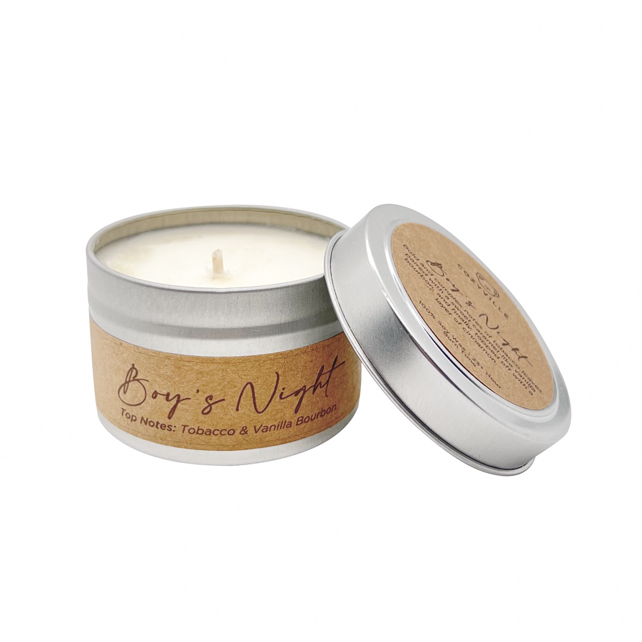 Cozyville Fragrances, All Natural Soy Candle 5 PC Tester Set, 2.7 Ounce - Small