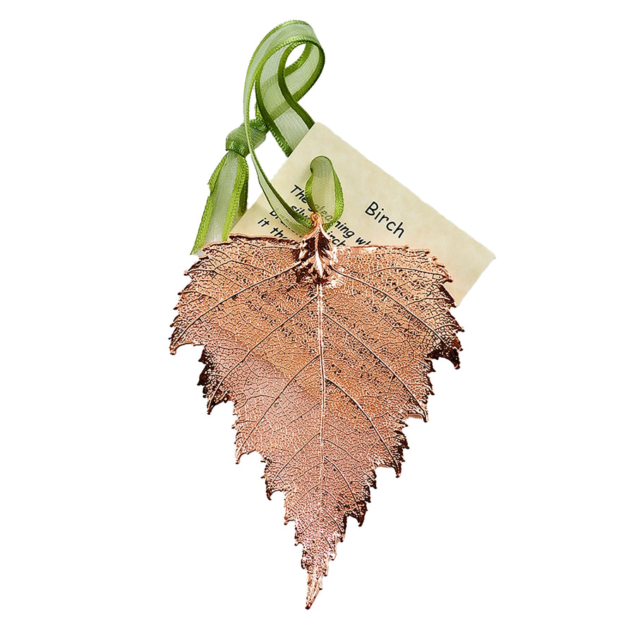RJ Legend Birch Leaf Ornaments, Christmas/Fall Decor