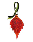 RJ Legend Birch Leaf Ornaments, Christmas/Fall Decor