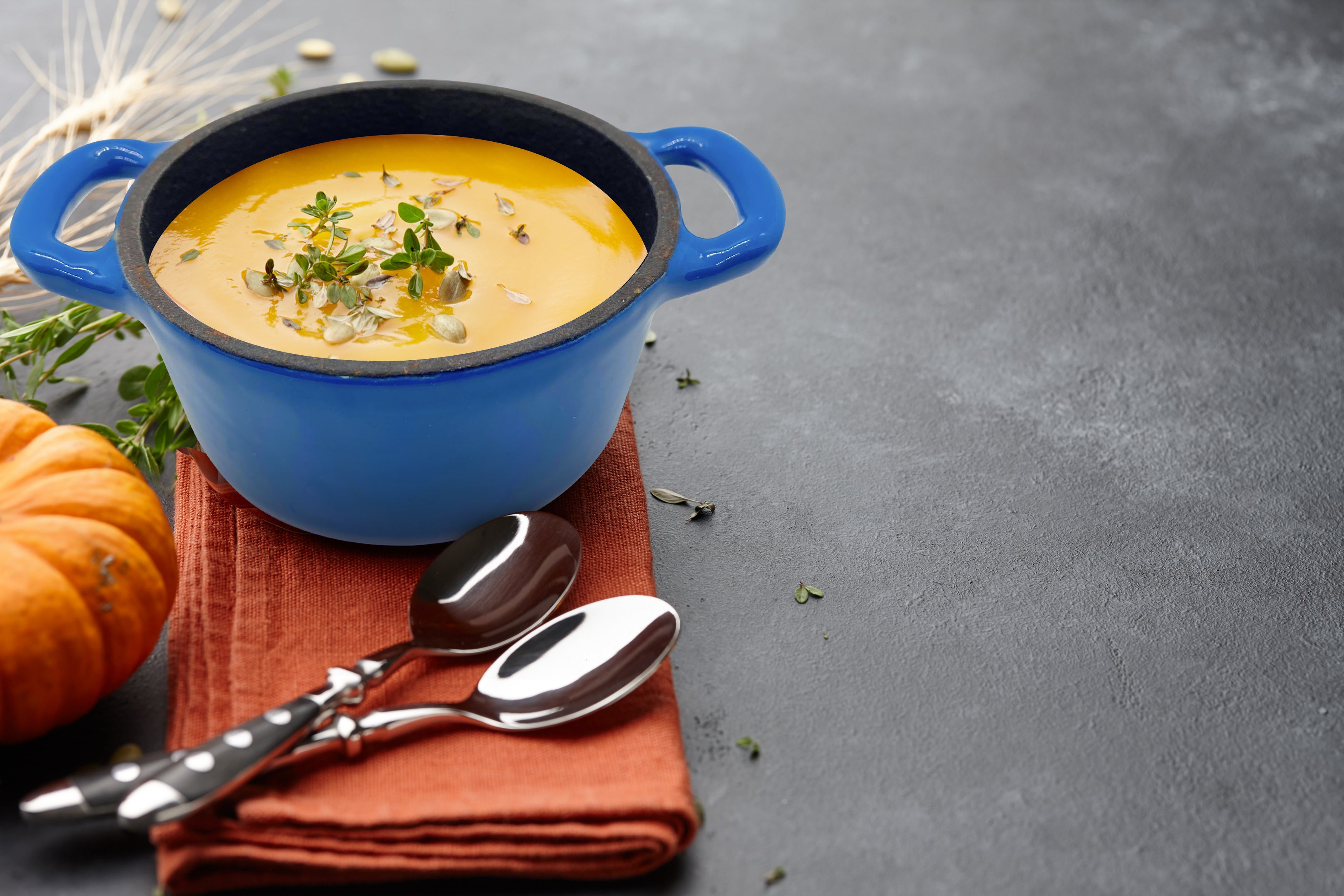 RJ Legend Mini Dutch Oven Pot, Round Cocotte, 5.5-Inch - 8.5 oz, 2Pcs and 3Pcs Set