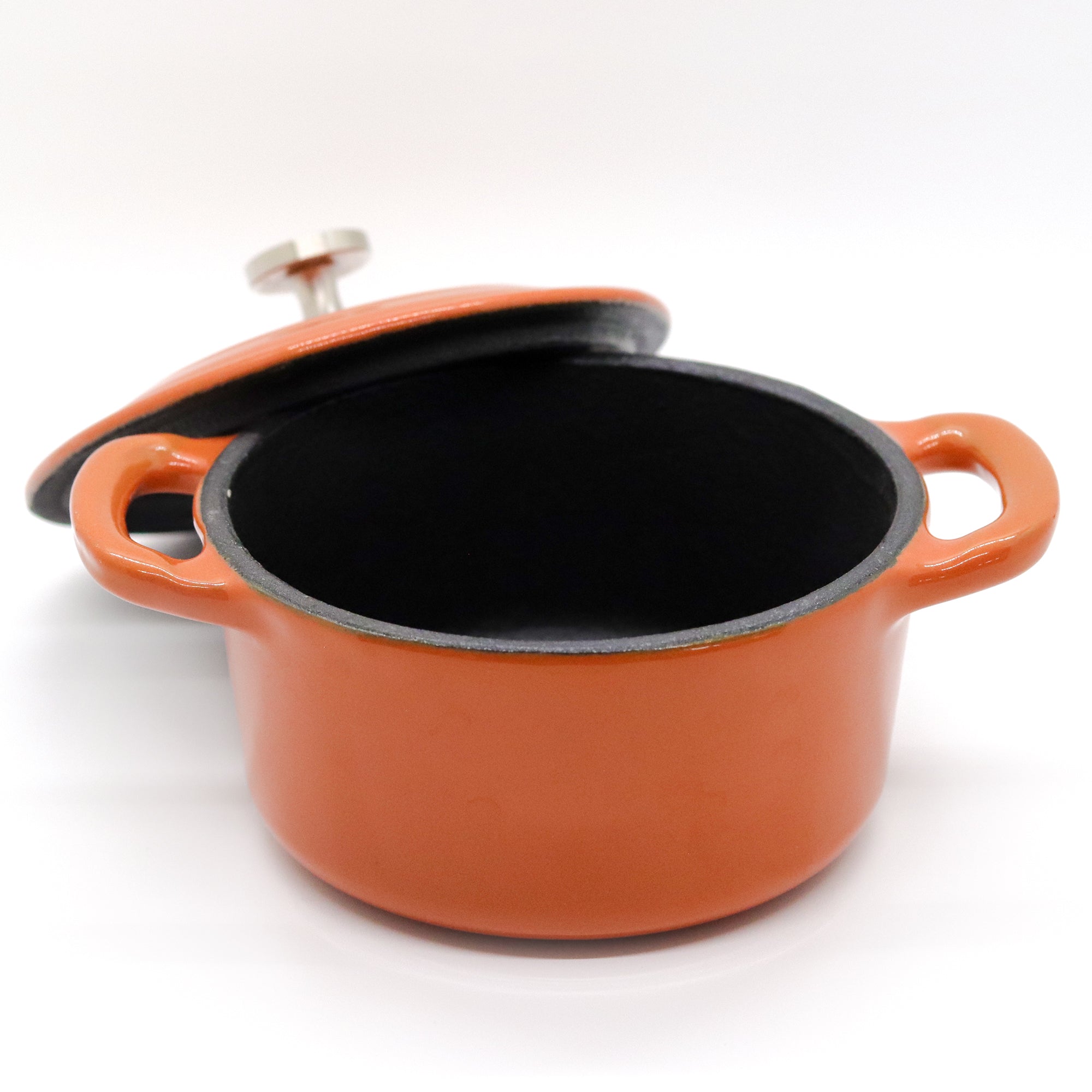 RJ Legend Mini Cast Iron Pot, Round Cocotte, 5.5-Inch 