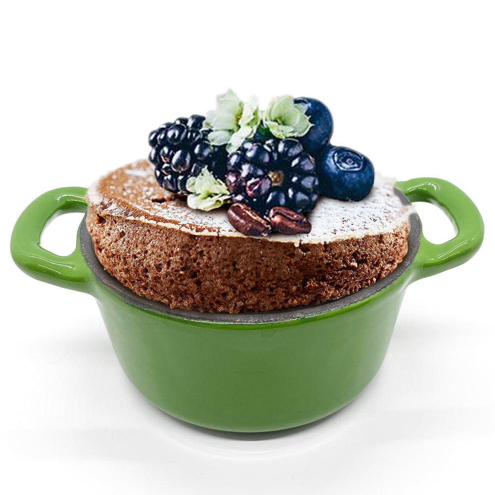 RJ Legend Mini Cast Iron Pot, Round Cocotte, 5.5-Inch 