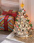 RJ-CER-CMG-L RJ Legend Christmas Mini Ceramic Tree