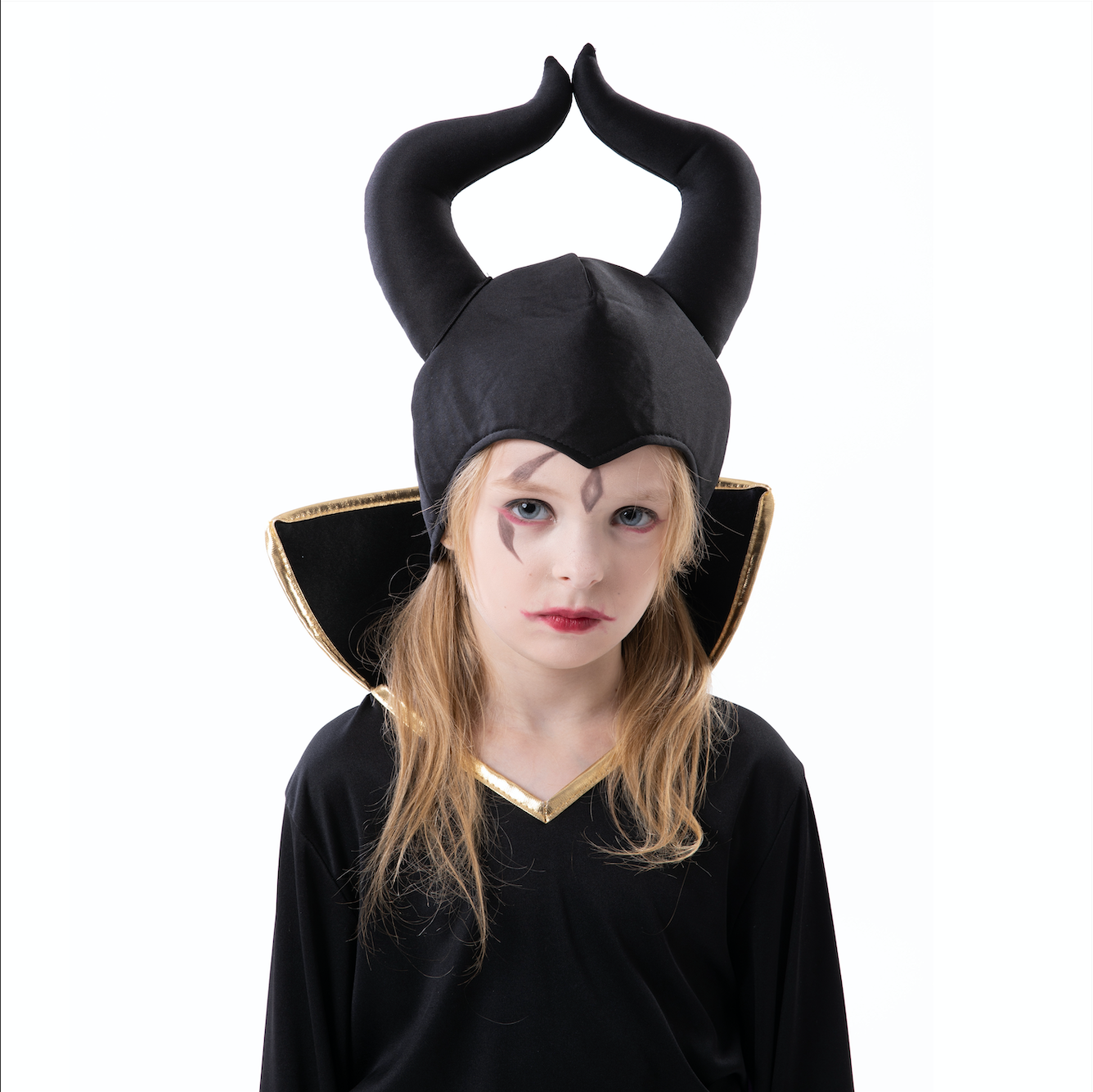 RJ Legend Evil Witch Cosplay - Halloween Devil Horns Costume - Fun Cosplay Devil Costume for Kids