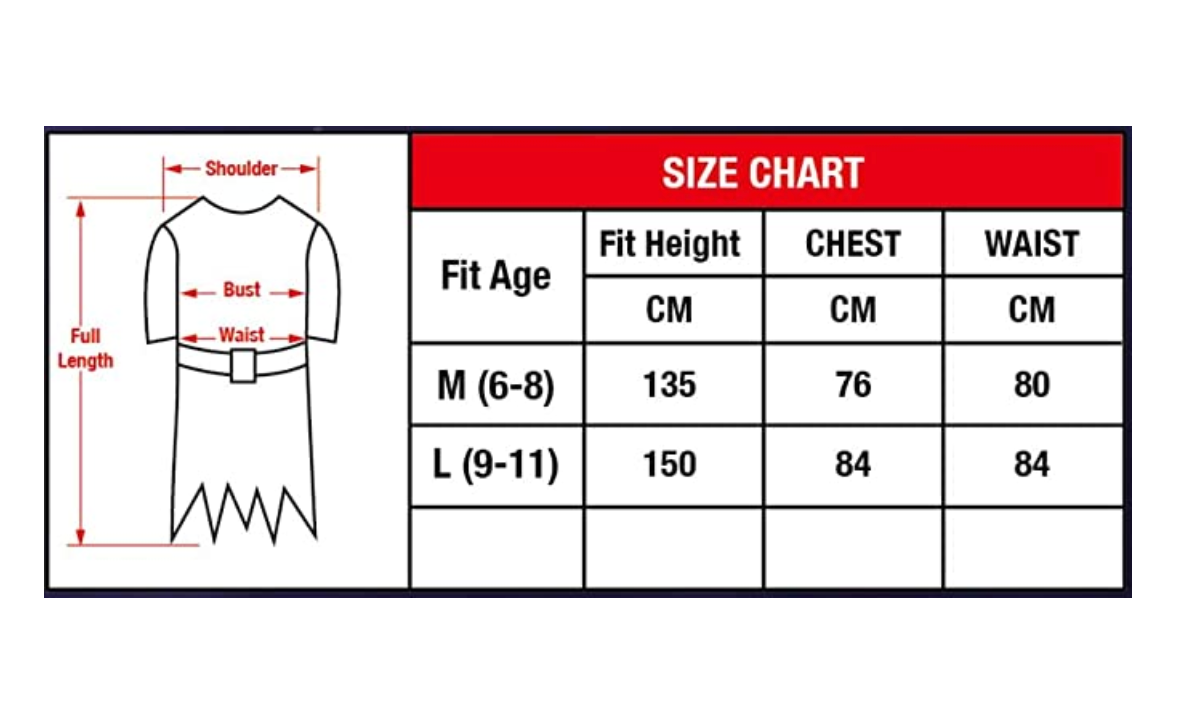 RJ Legend Evil Witch Cosplay - Halloween Devil Horns Costume - Fun Cosplay Devil Costume for Kids