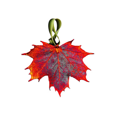 RJ Legend Sugar Maple Ornaments, Small Leaf Fall Decorations, Christmas Ornaments, Fall Decor