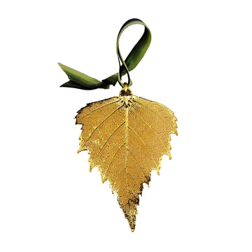 RJ Legend Birch Leaf Ornaments, Christmas/Fall Decor