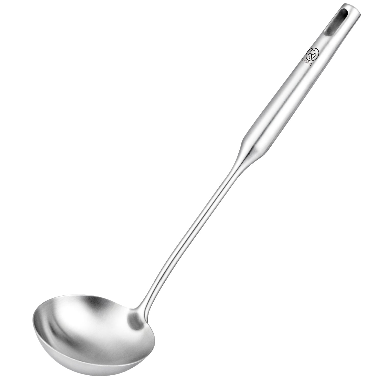 RJ Legend 304 Stainless Steel Soup Ladle - 13.7 Inches