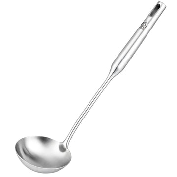 RJ Legend 304 Stainless Steel Soup Ladle - 13.7 Inches