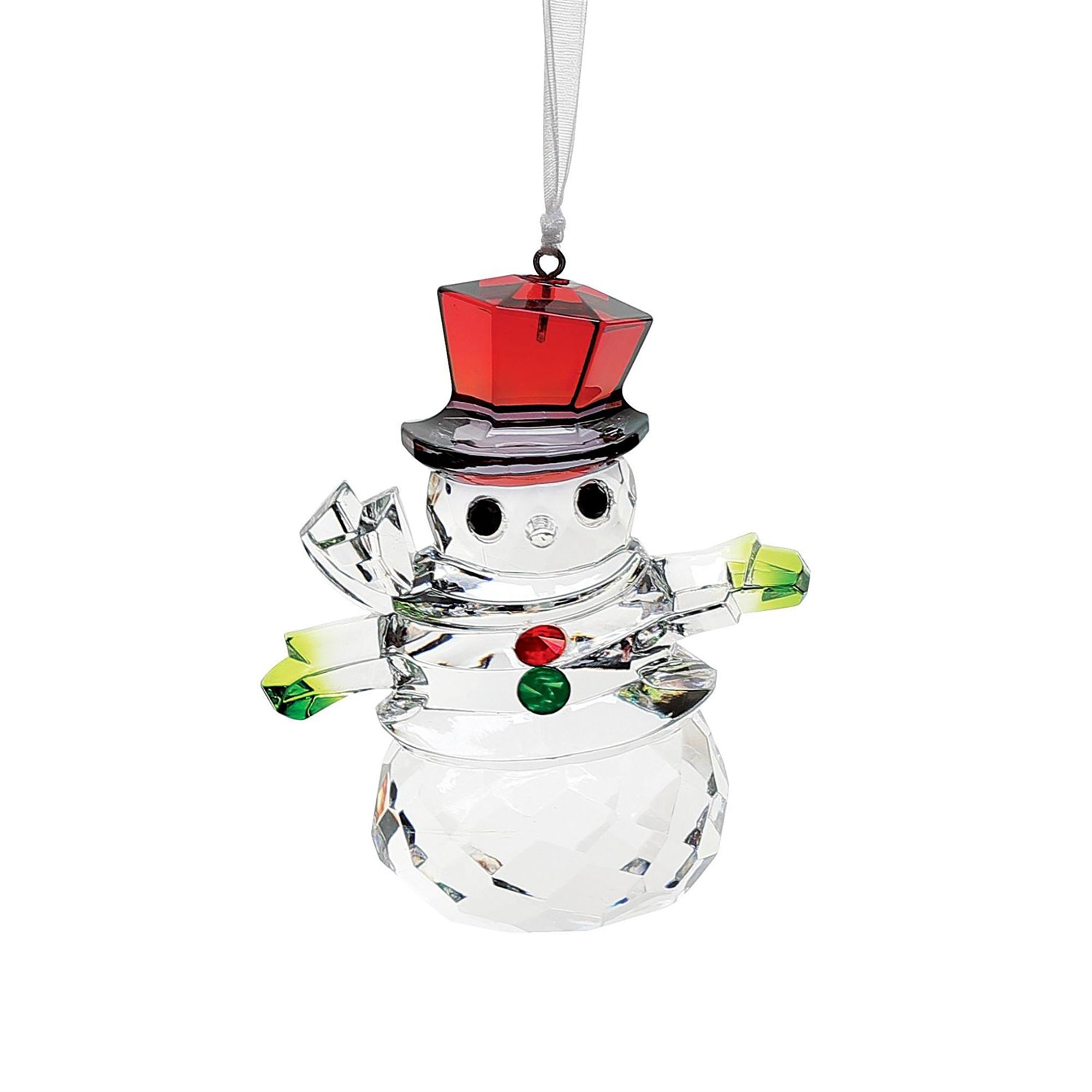 RJ Legend Snowman Christmas Ornament, Christmas Decorations, Christmas Tree Decor, Acrylic Snowmen Decor