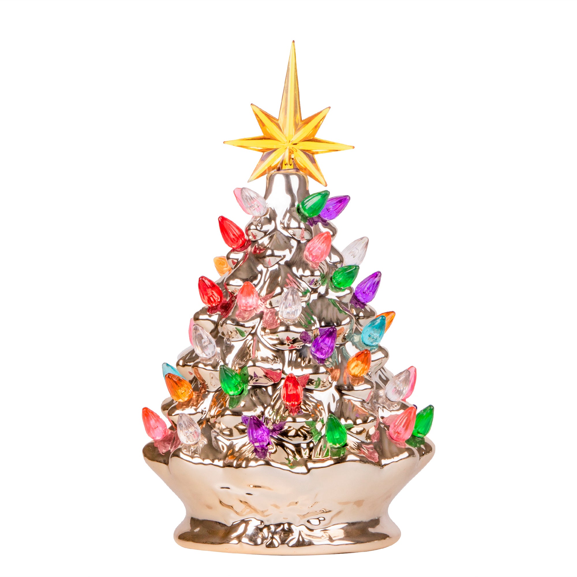 RJ-CER-CMG-S RJ Legend Christmas Mini Ceramic Tree