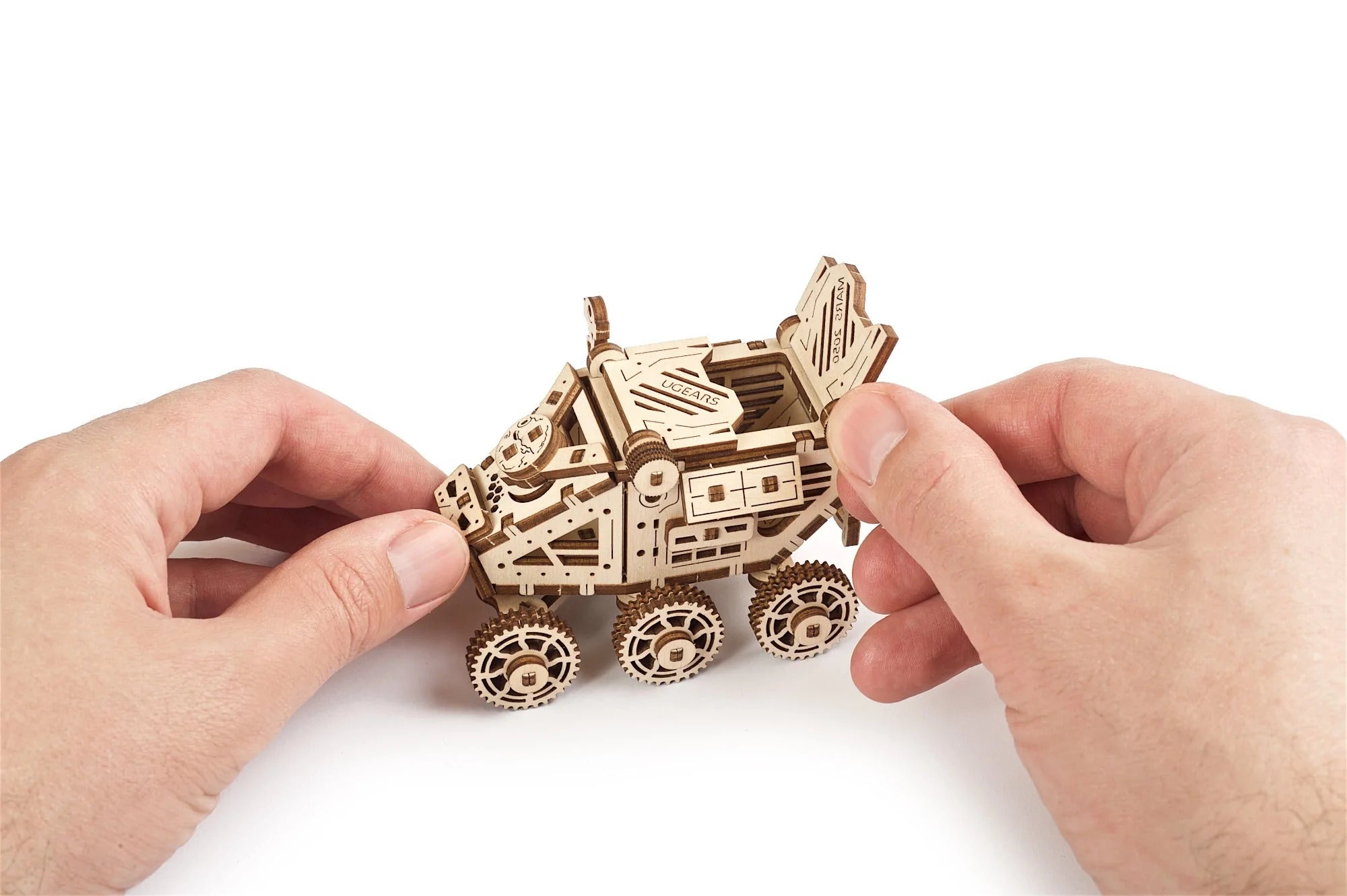 RJ Legend Mars Buggy Wooden Puzzle, STEM Toy, 3D Puzzle, STEM Space Toy, Mechanical, DIY Kit, Kids and Adults, Self-Assemble Craft Kit